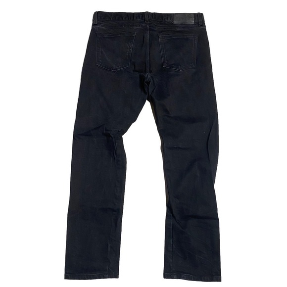 J. Lindeberg Black Tom Straight Leg Jeans 33x30 - Picture 2 of 6